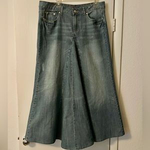 Maxi Jean Denim Skirt